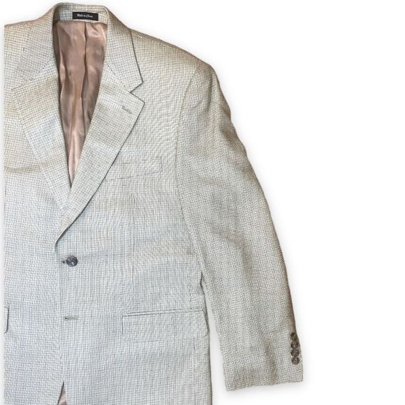 Men’s 2-button sport coat blazer jacket size 40R Lauren by Ralph Lauren 100% - Picture 2 of 16